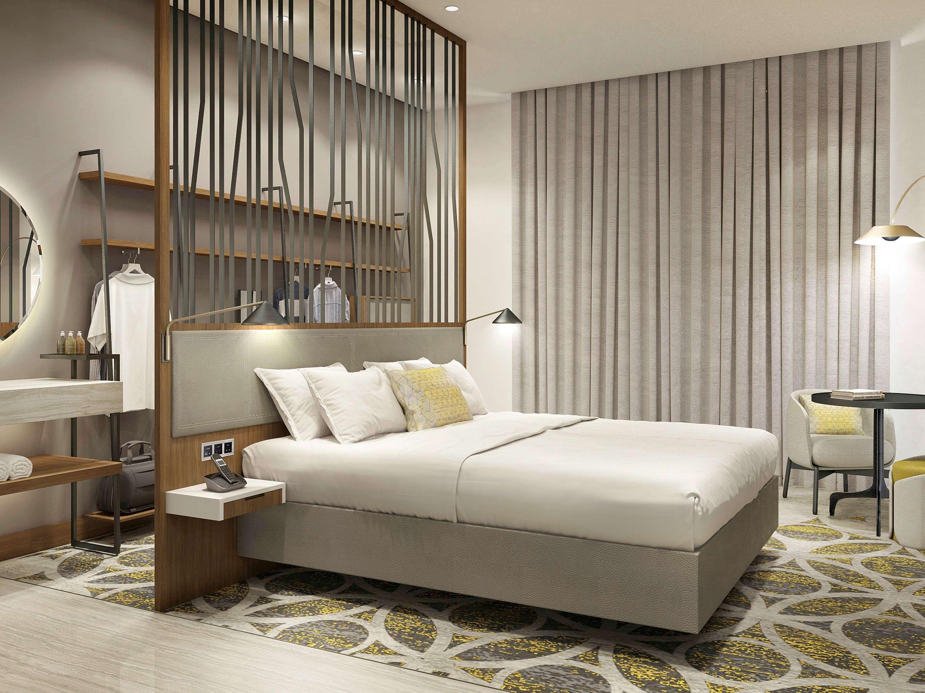 Grand Mercure Dubai City Exterior foto A room at the hotel